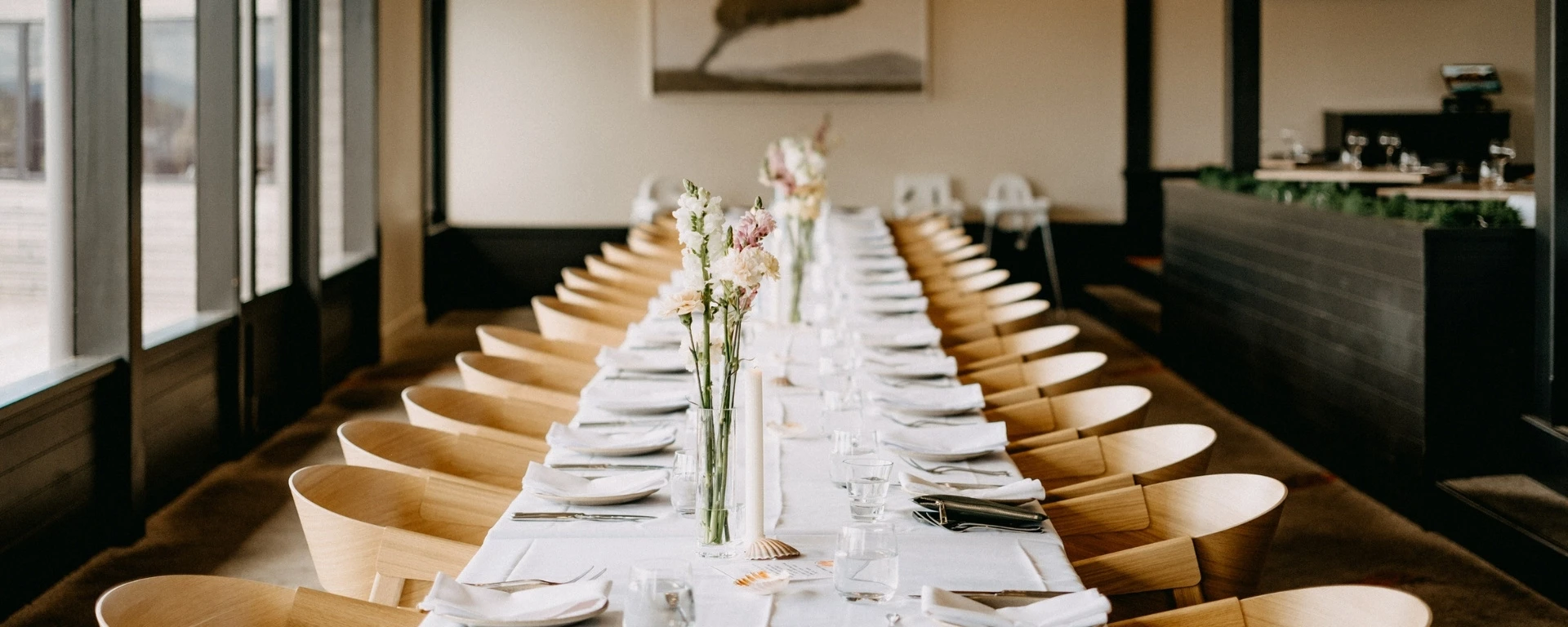 Dining table for a group