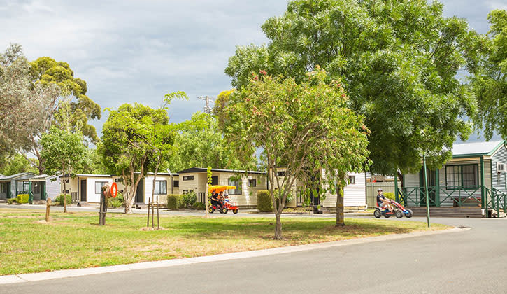 Ballarat holiday park pedal go kart