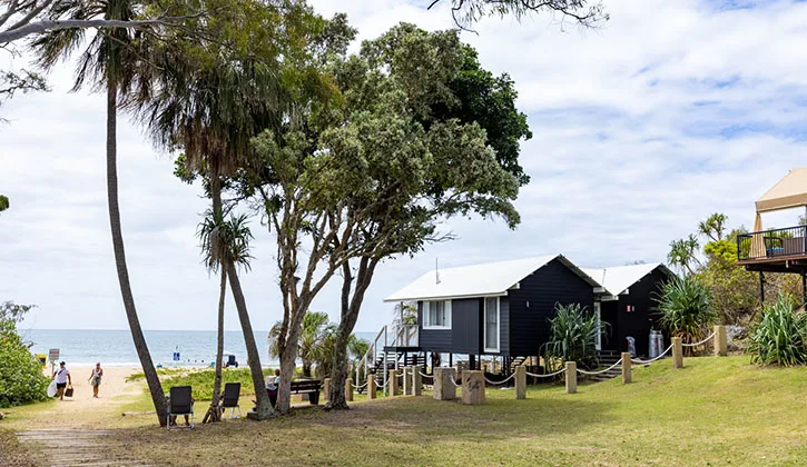 Beachfront accommodation
