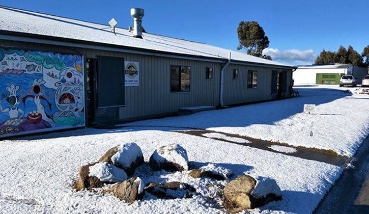 snowy mountain cookies bake house
