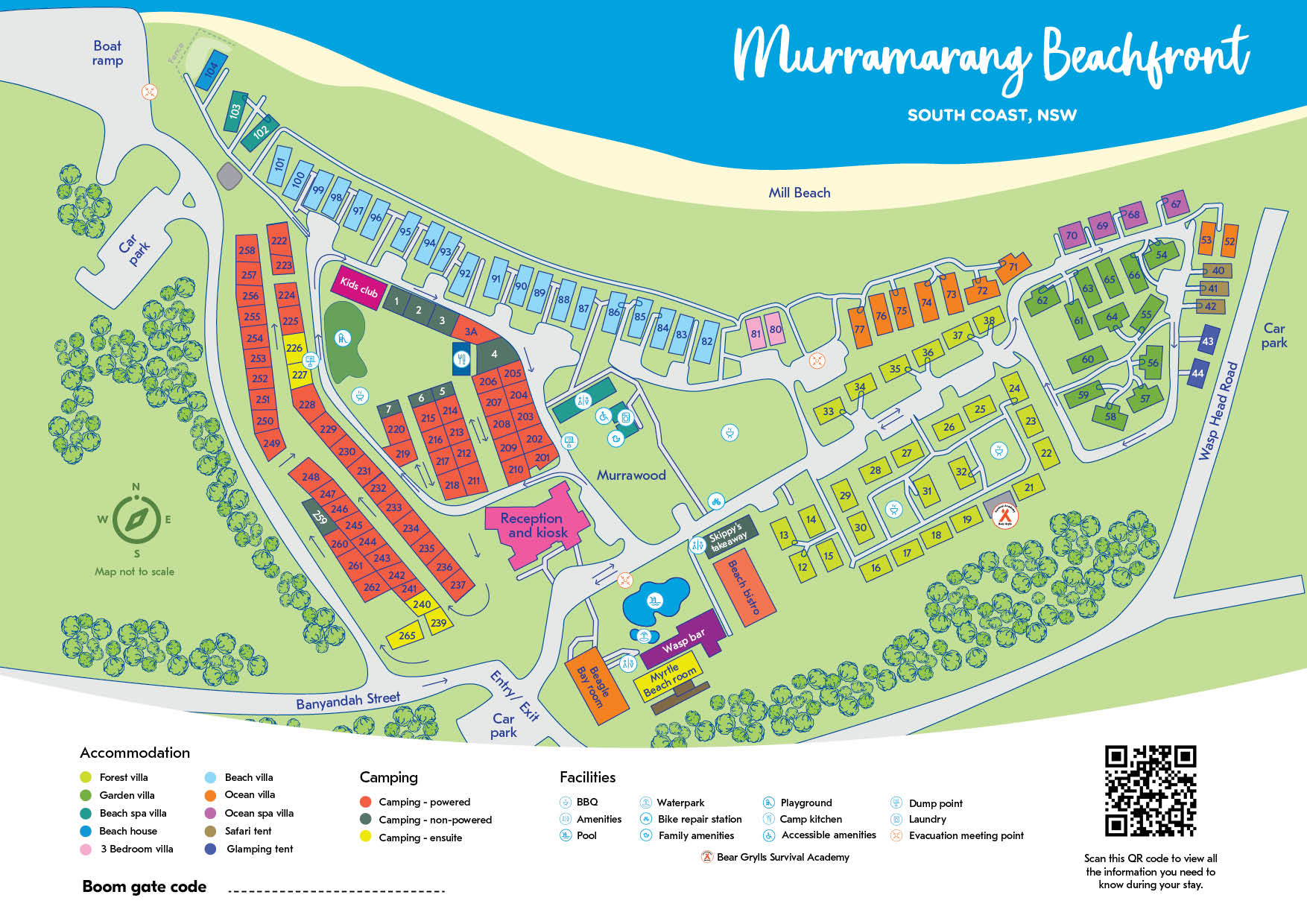 Murramarang Park Map and Rules