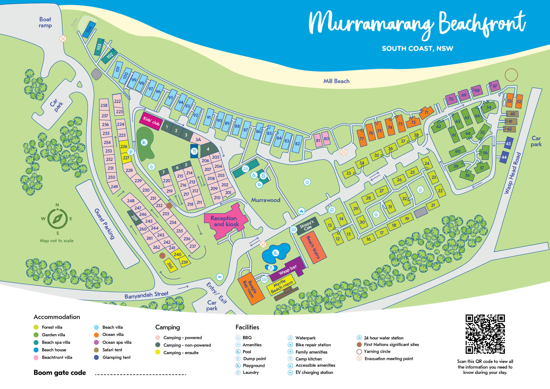 Murramarang Park Map and Rules