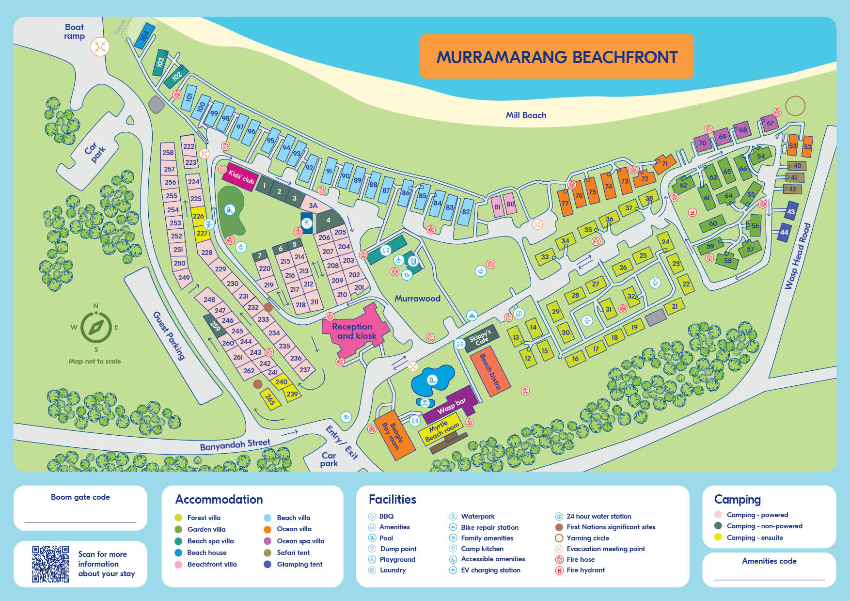 Murramarang Park Map and Rules