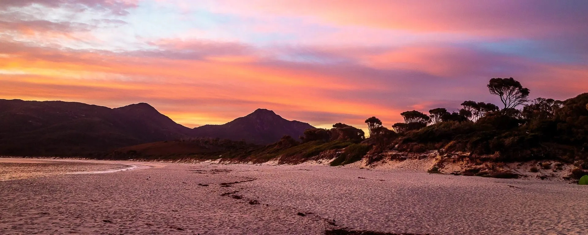 Wineglass Bay near Freycinet Lodge