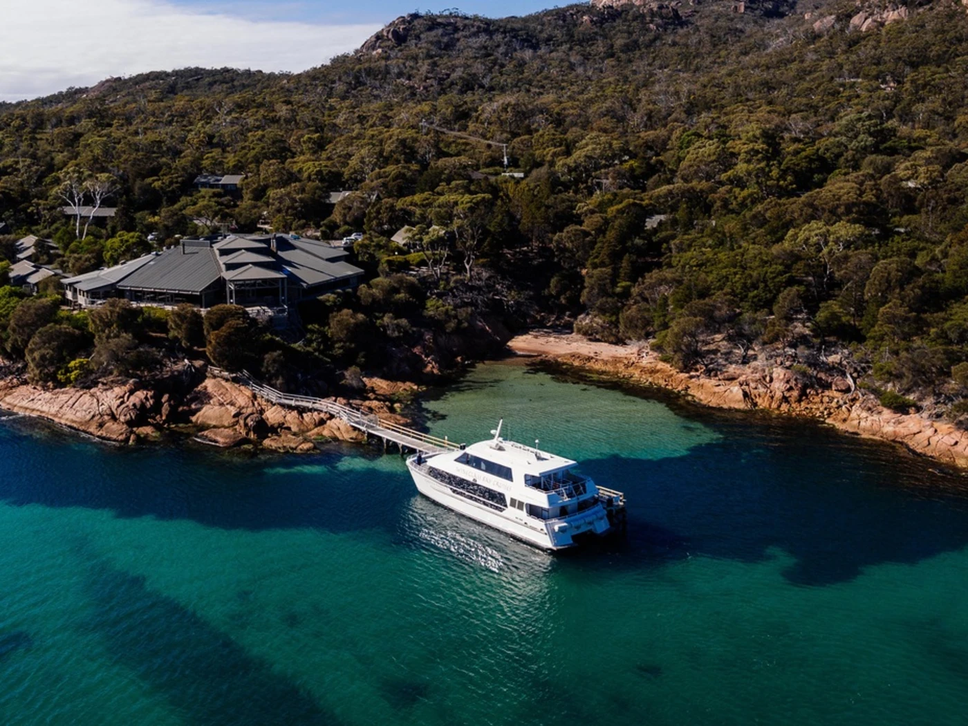 Wineglass Bay Cruise at Freycinet Lodge