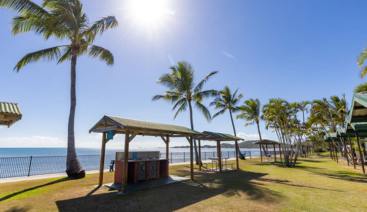 BBQ facilities at Bowen Beachfront