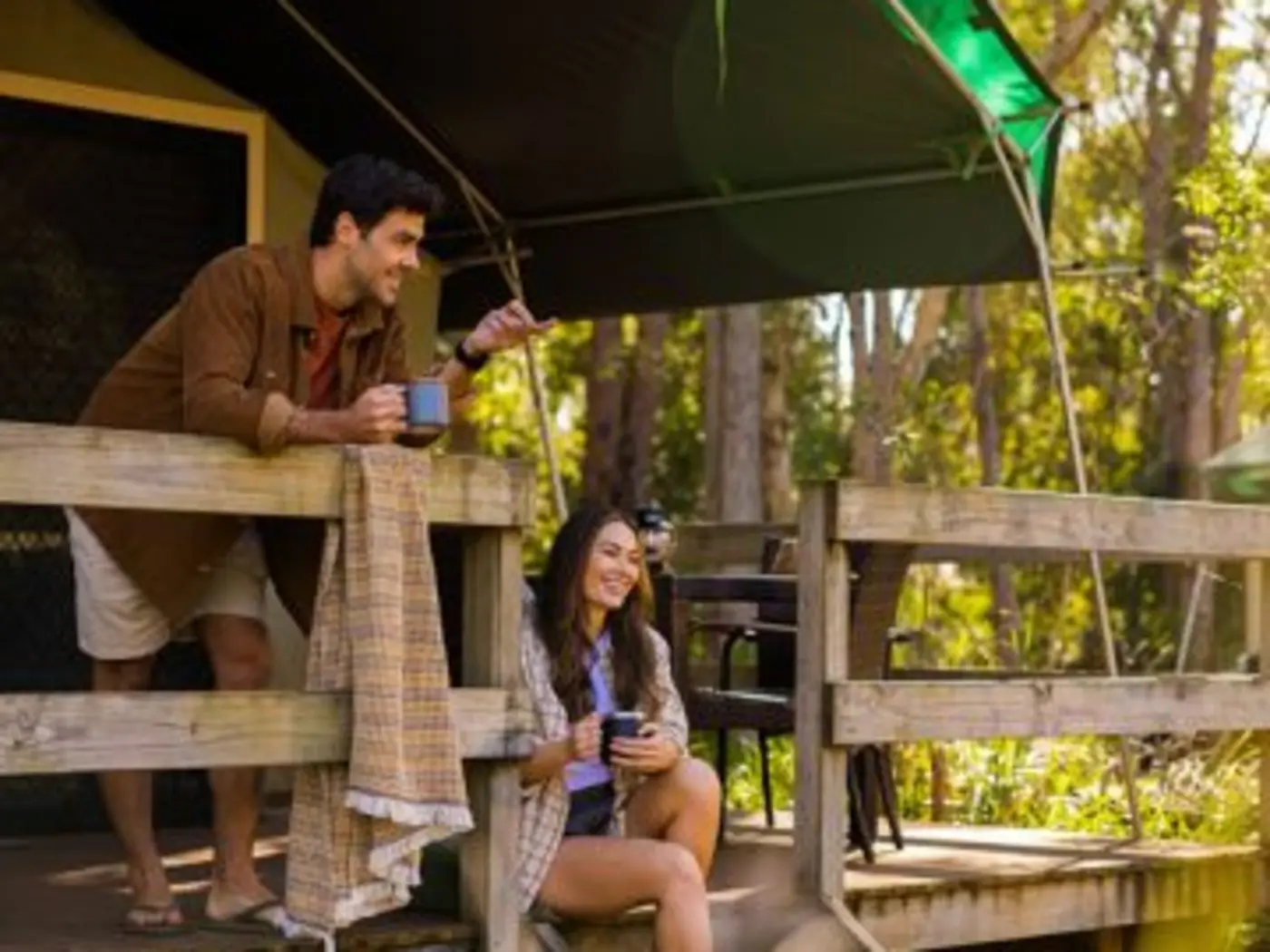 glamping accommodation Forster Tuncurry