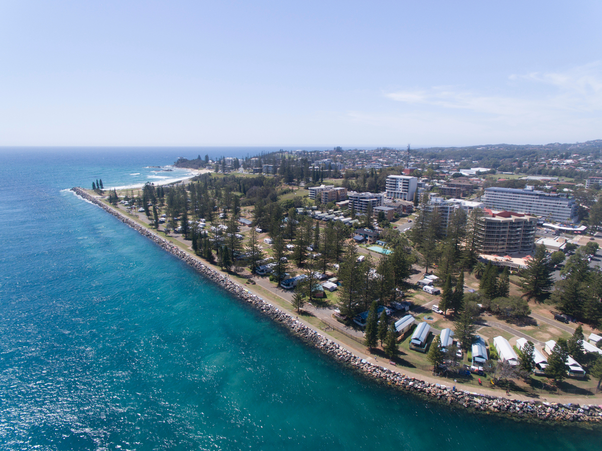 Port Macquarie ariel view