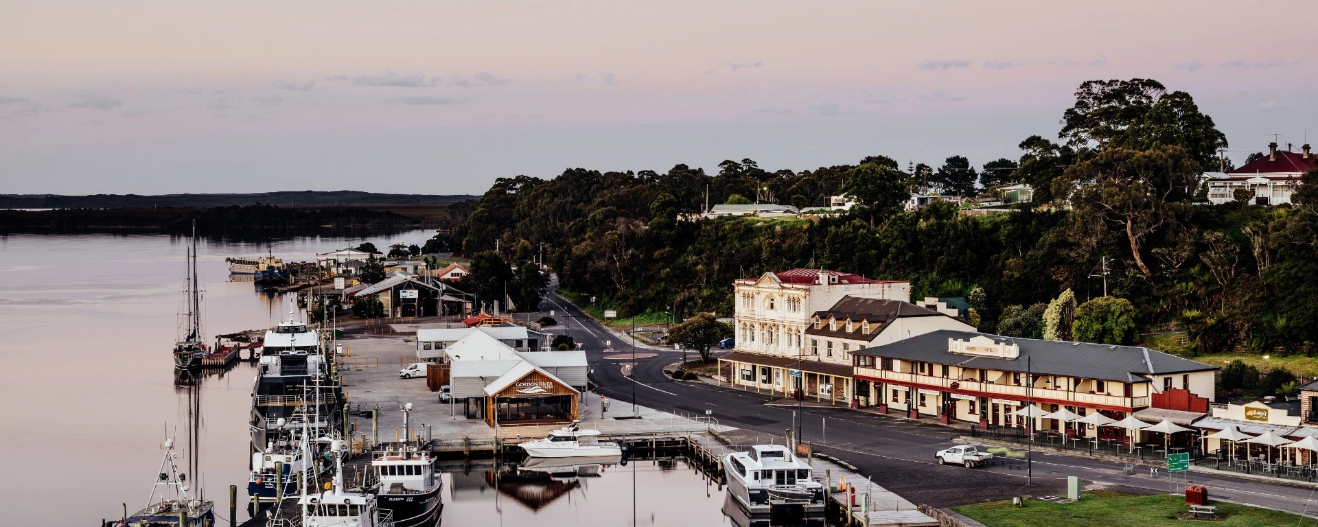 Macquarie Harbour near Strahan Village