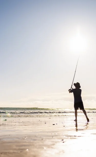 Fishing near NRMA Darlington Beach Holiday Resort