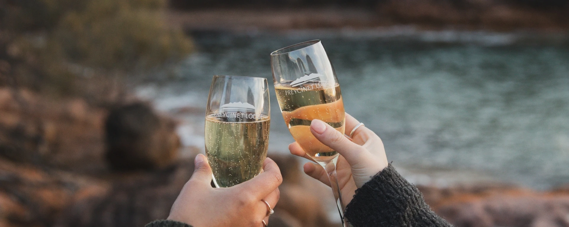 Couple at Freycinet Lodge