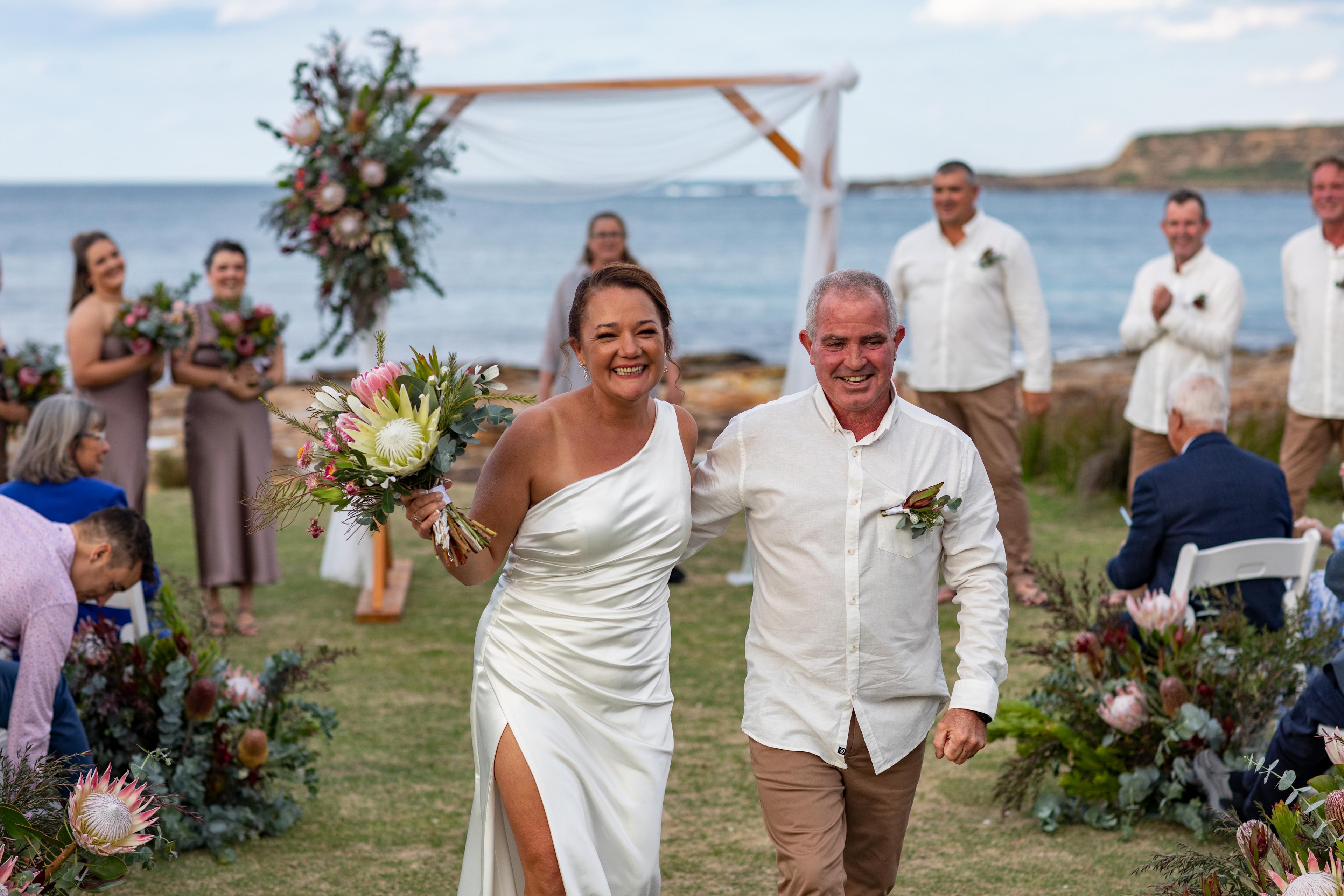 South Coast cocktail wedding package