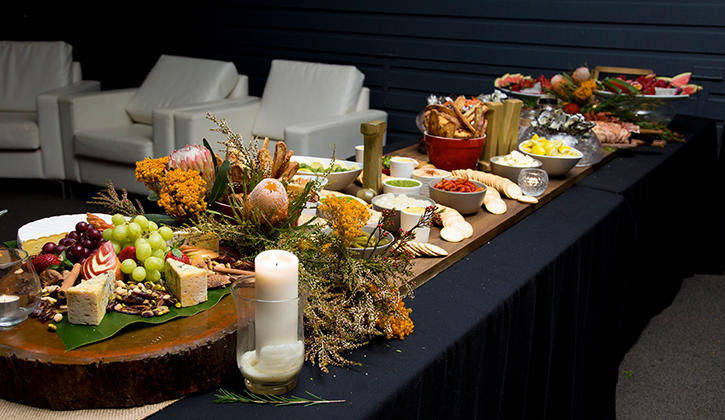 Wedding grazing table