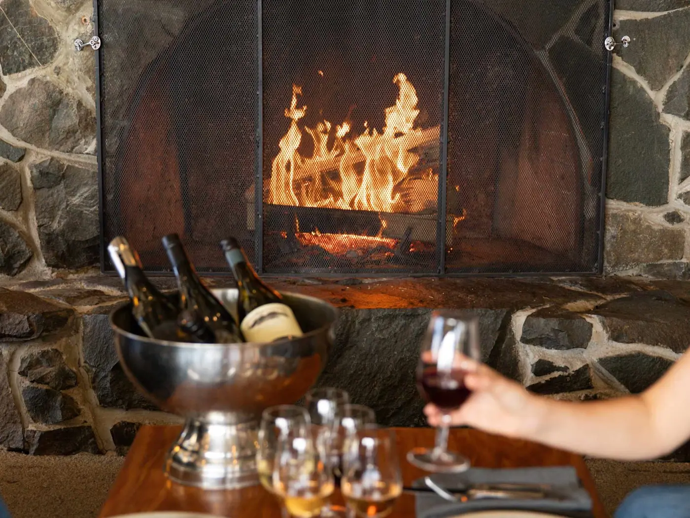 Hazard Bar & Lounge at Freycinet Lodge