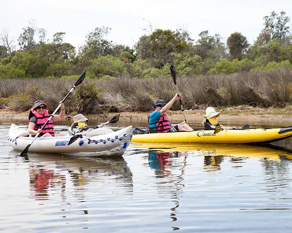 EB facility kayak hire