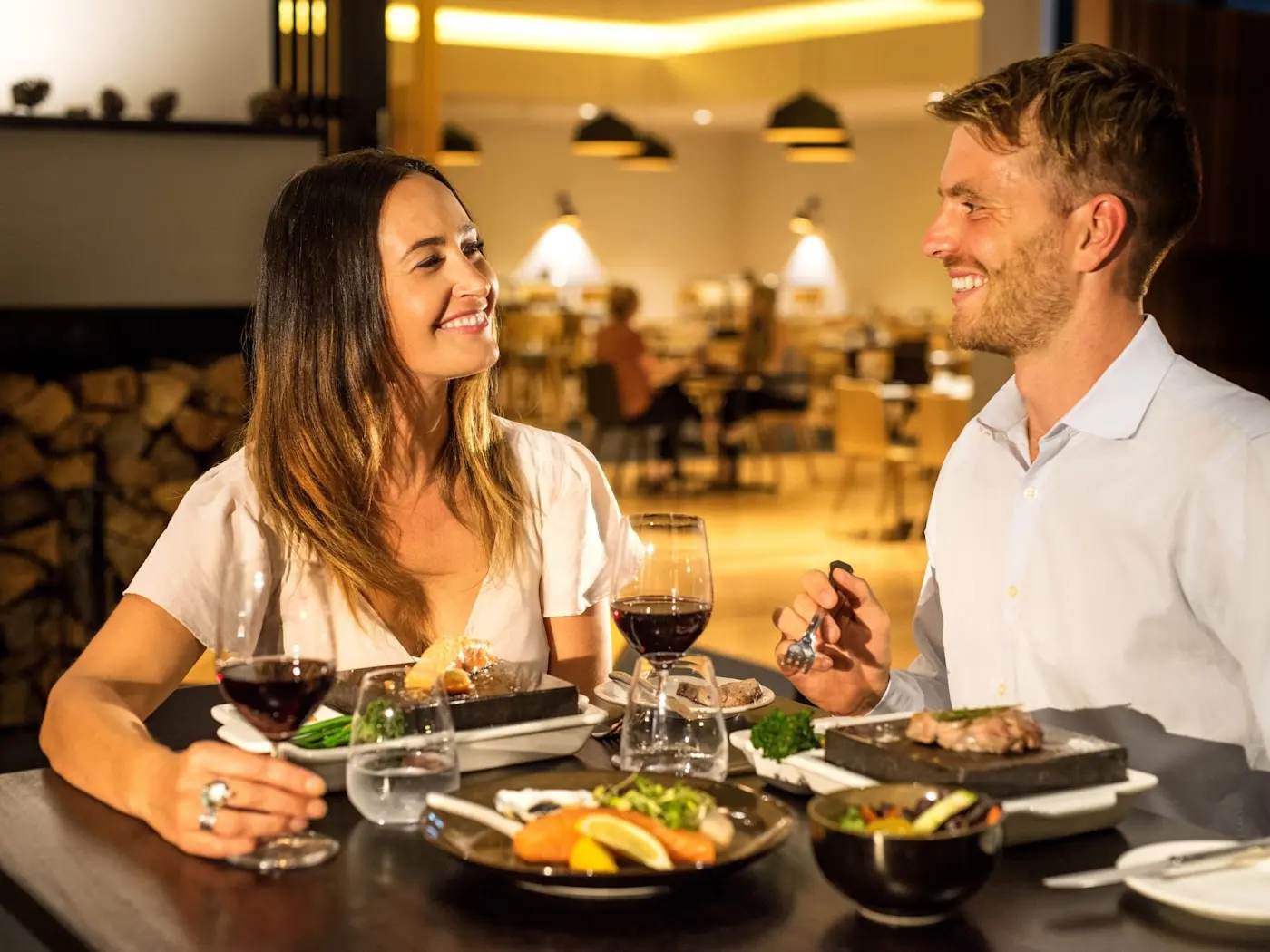 Dining at the Altitude Restaurant in Cradle Mountain Hotel