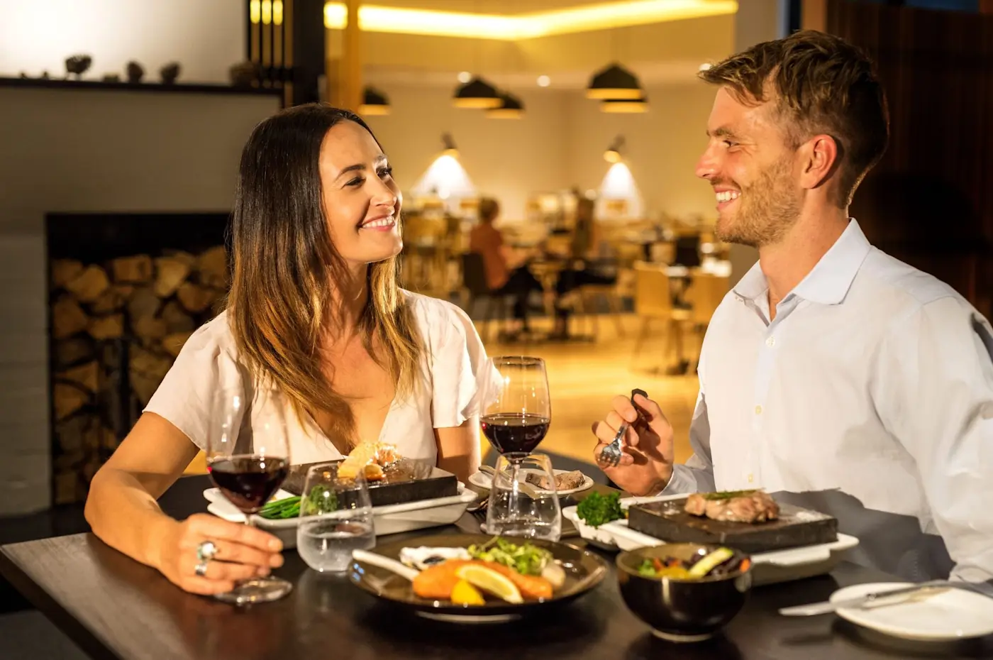 Dining at the Altitude Restaurant in Cradle Mountain Hotel
