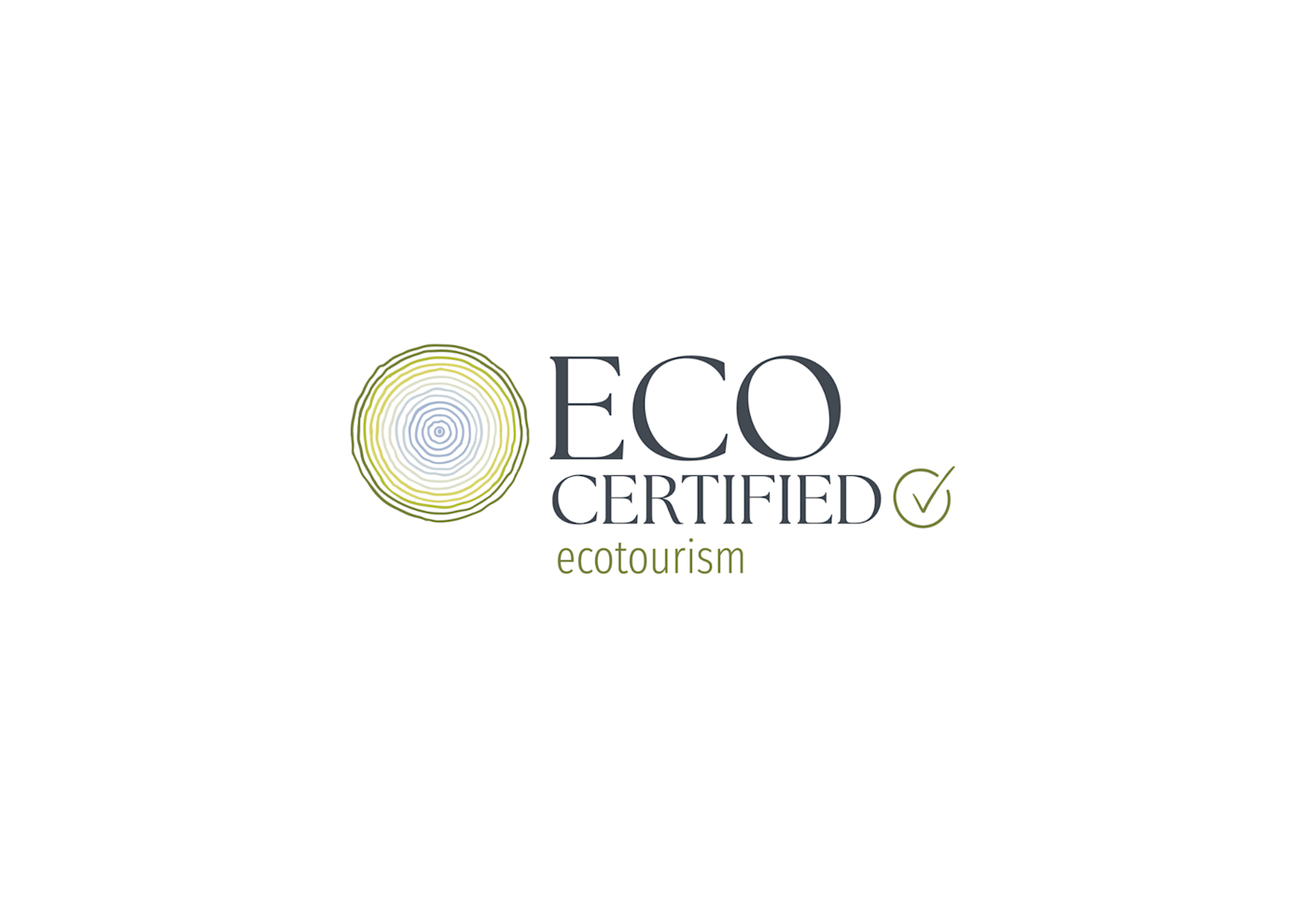 Eco cert for banner with image 