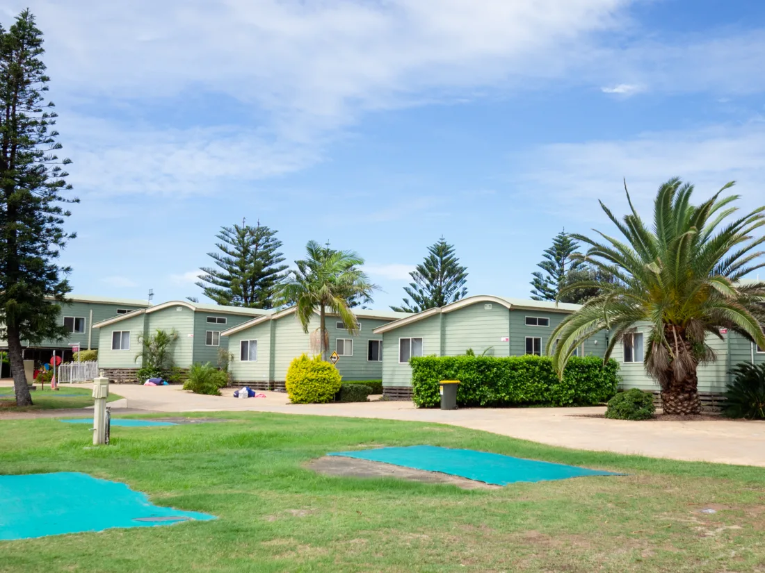 Camp sites, NRMA Toowoon Bay Holiday Park, Central Coast