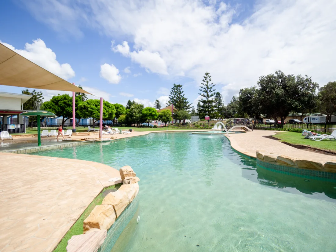 Swimming pool, NRMA Toowoon Bay Holiday Park