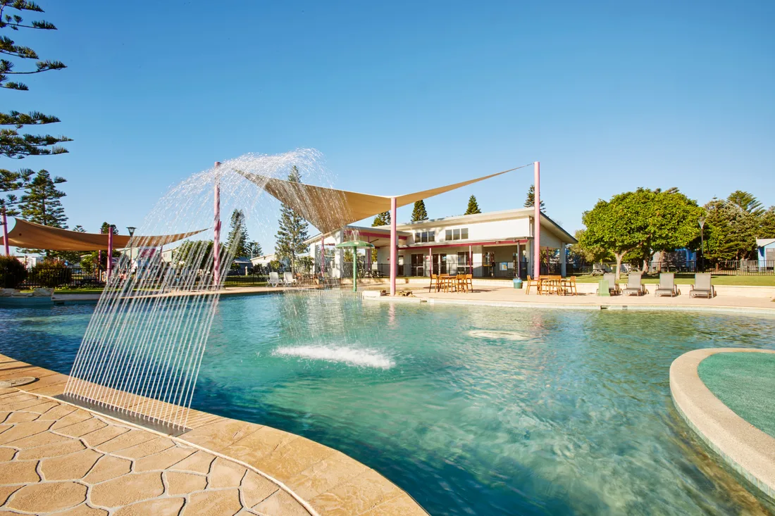 Pool at NRMA Toowoon Bay Holiday Park