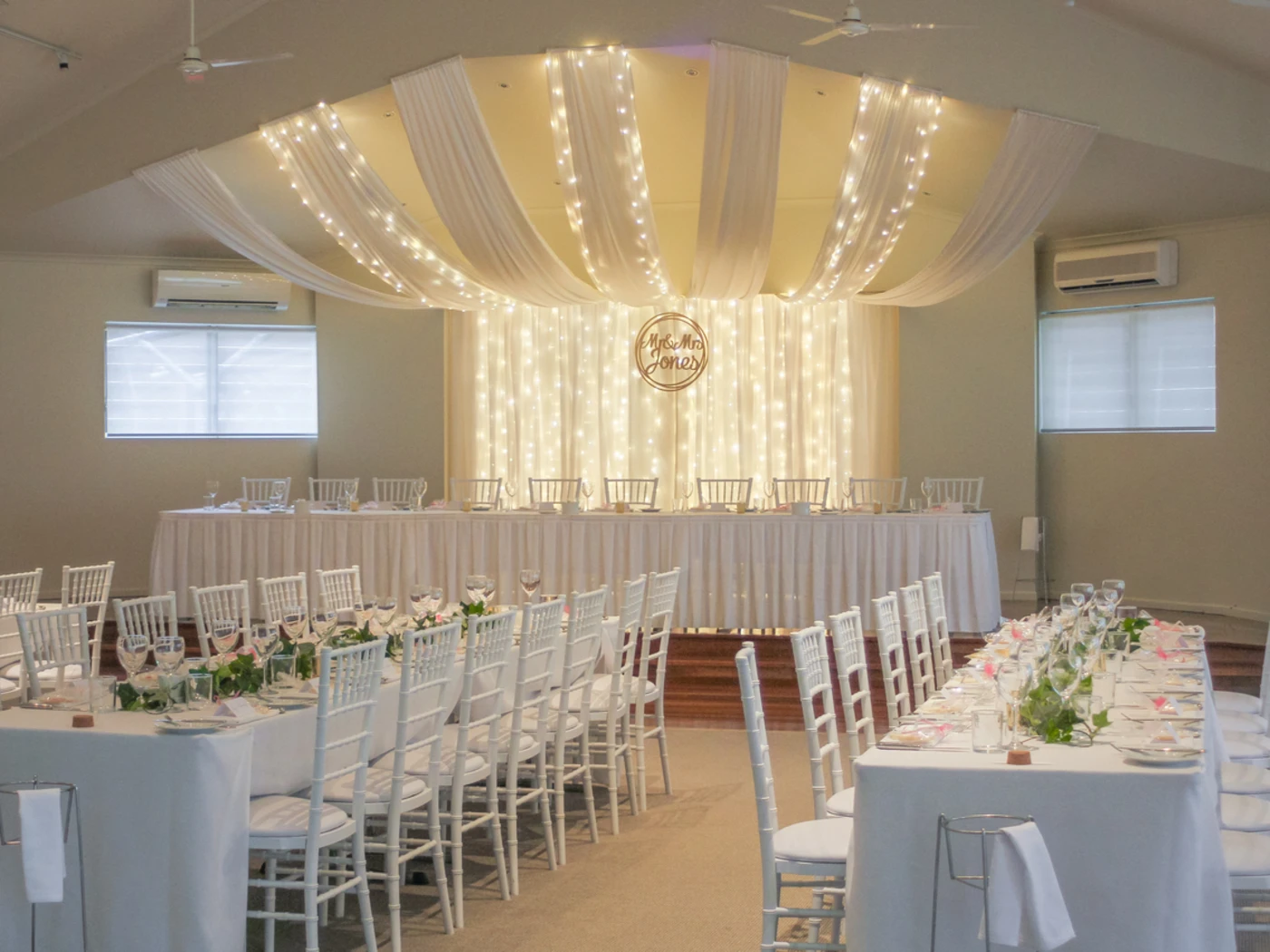 The bangalow room angourie weddings