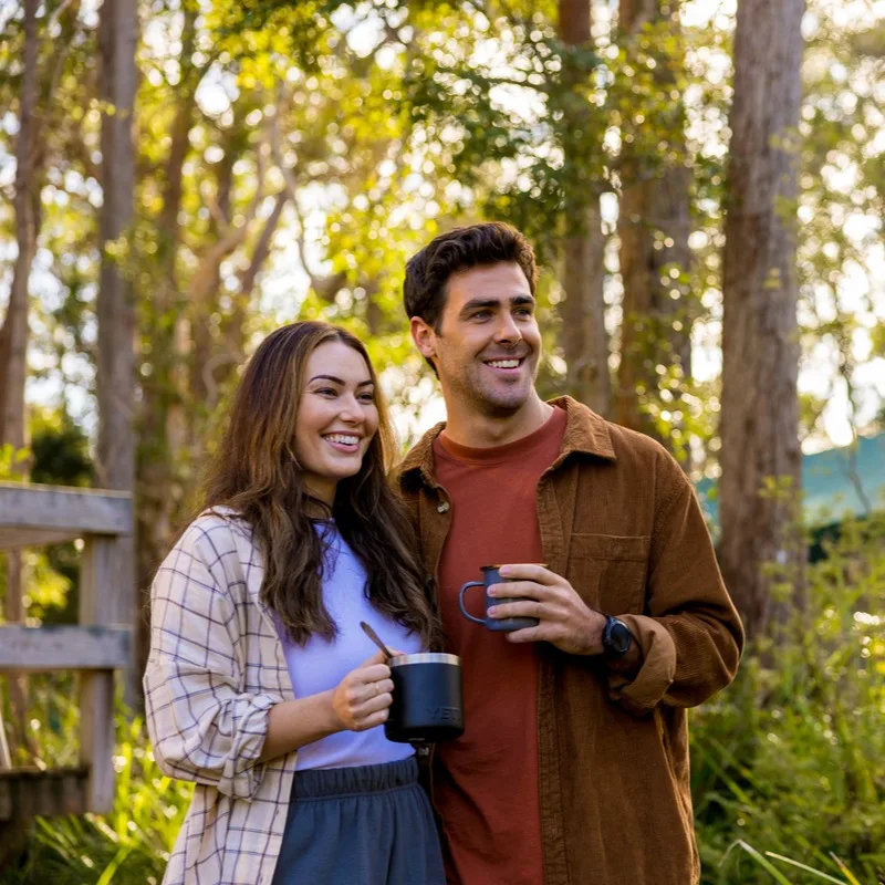 Couple Glamping, NRMA Parks and Resorts