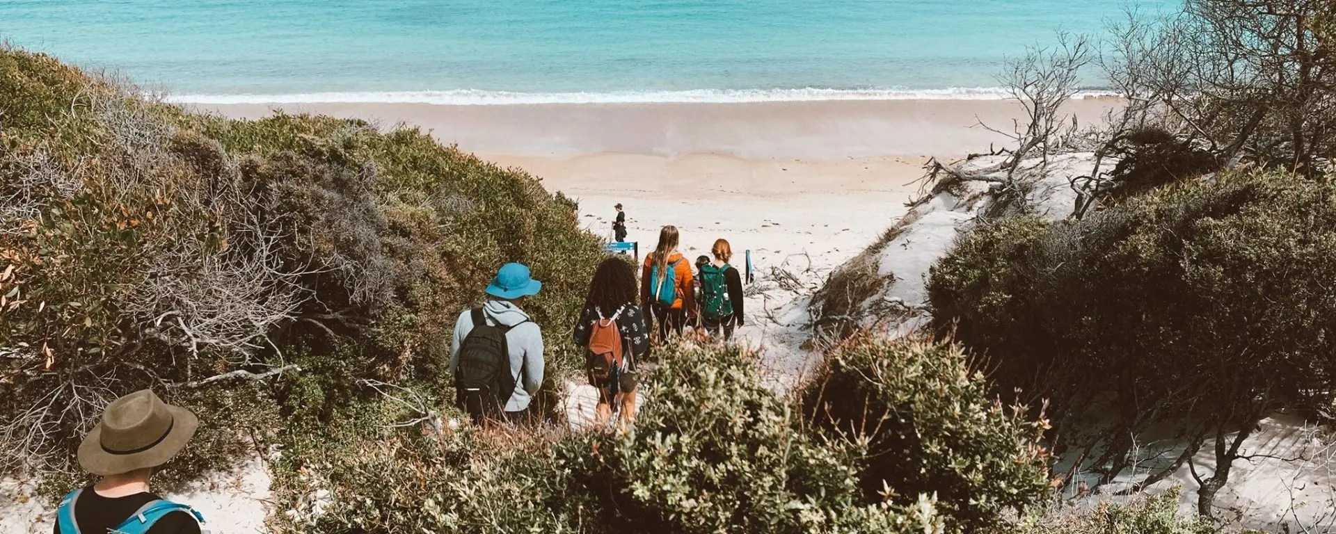 Group on the Freycinet Walking Tour