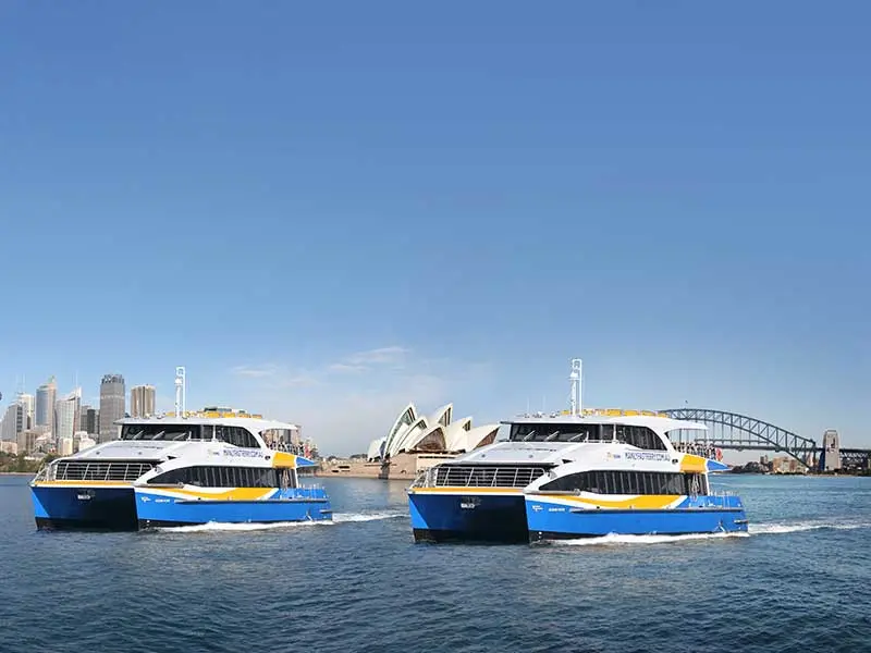 Ferry on the water