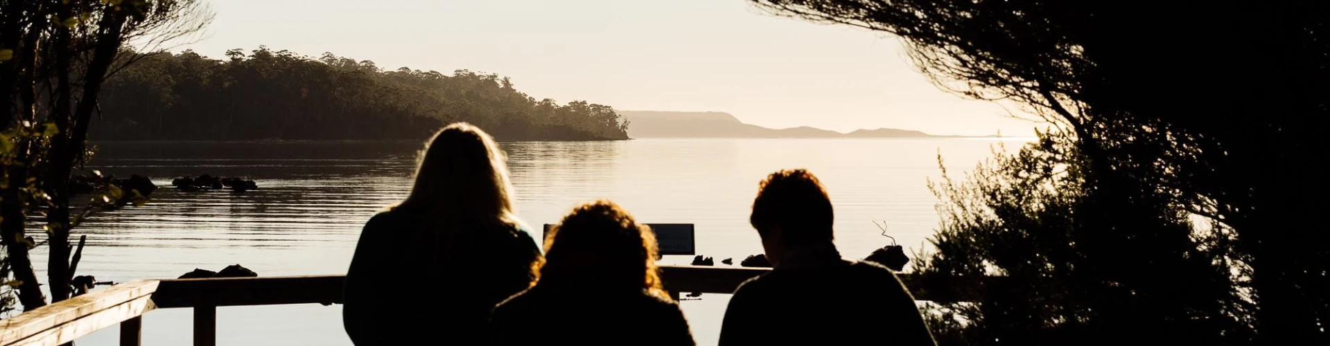Guests from Gordon River Cruise on Sarah Island