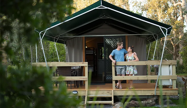 safari tent Gold Coast Glamping