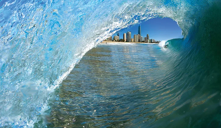 Wave in Surfers Paradise, Gold Coast