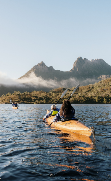 Kayaking and exploring Tasmania