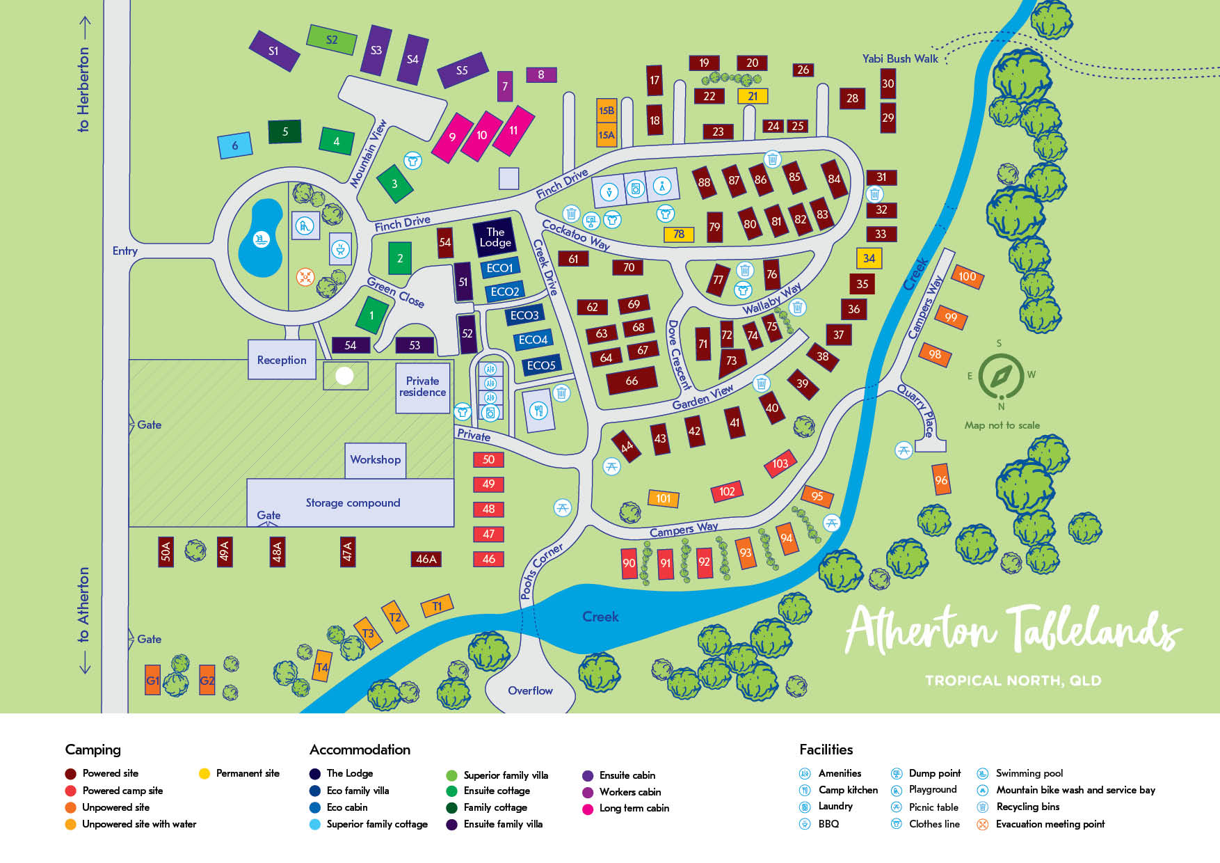 NRMA 2024 Park Maps and rules ATH