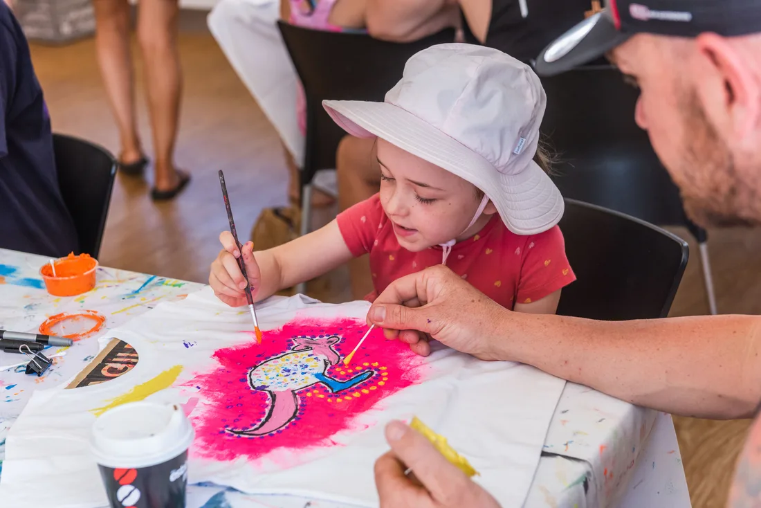 Kids school holiday activities NRMA Toowoon Bay Holiday Park, Central Coast