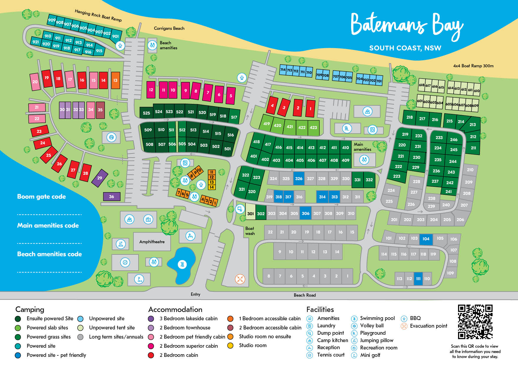 Batemans Bay Park Map