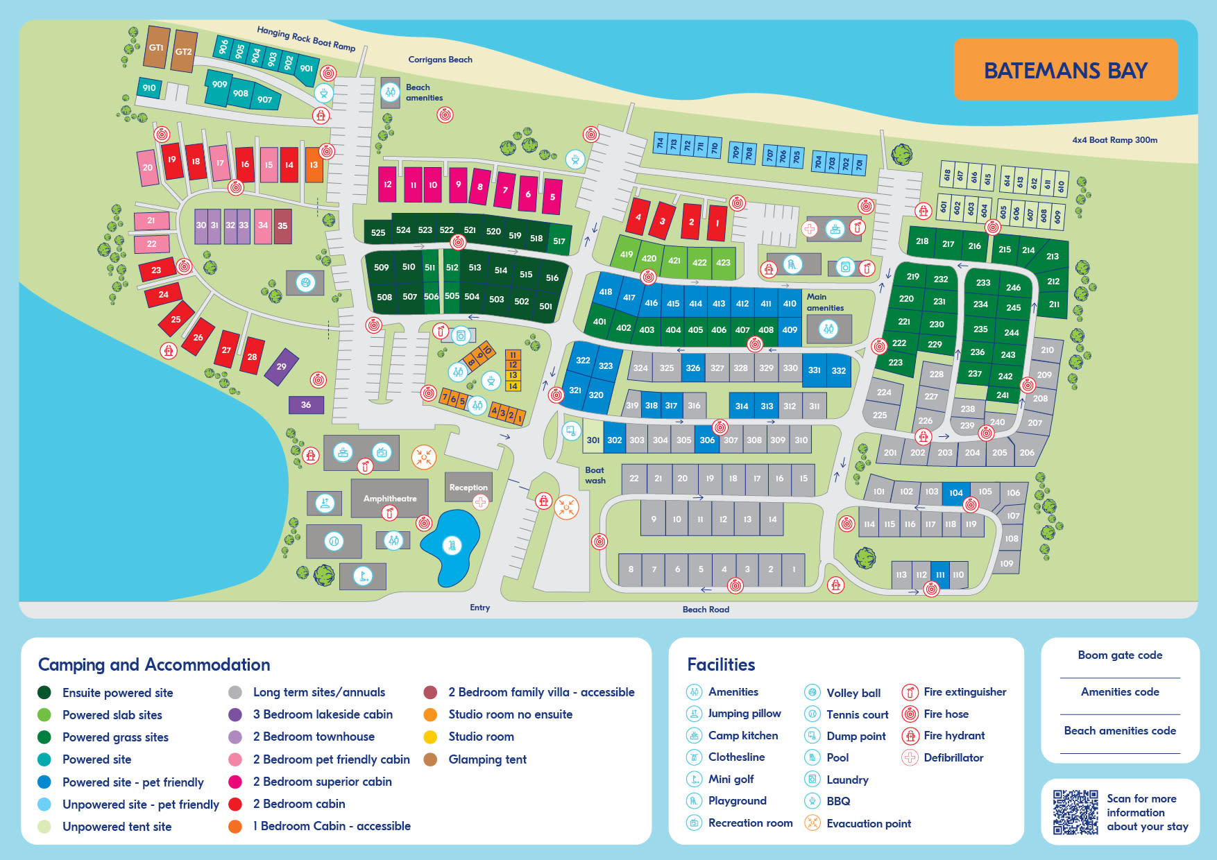Batemans Bay Park Map