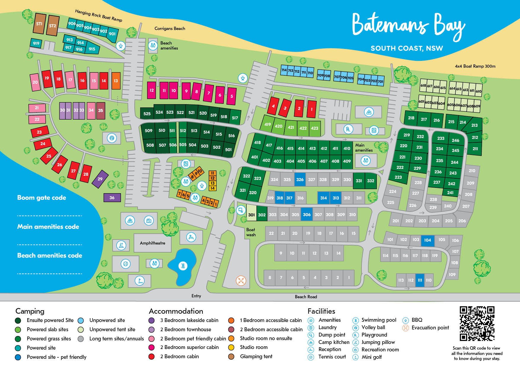 Batemans Bay Park Map