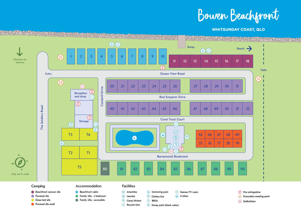 Bowen Park Map