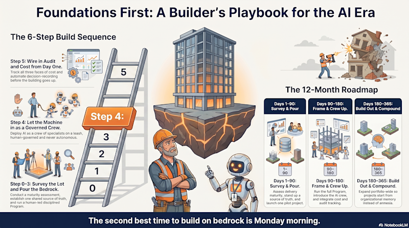 Foundations First — A Builder's Playbook for the AI Era