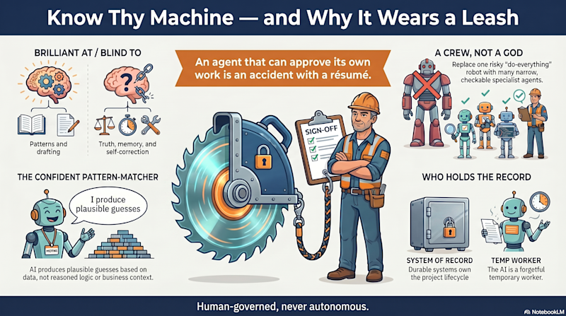 Know Thy Machine — How AI Actually Works, and Why It Wears a Leash