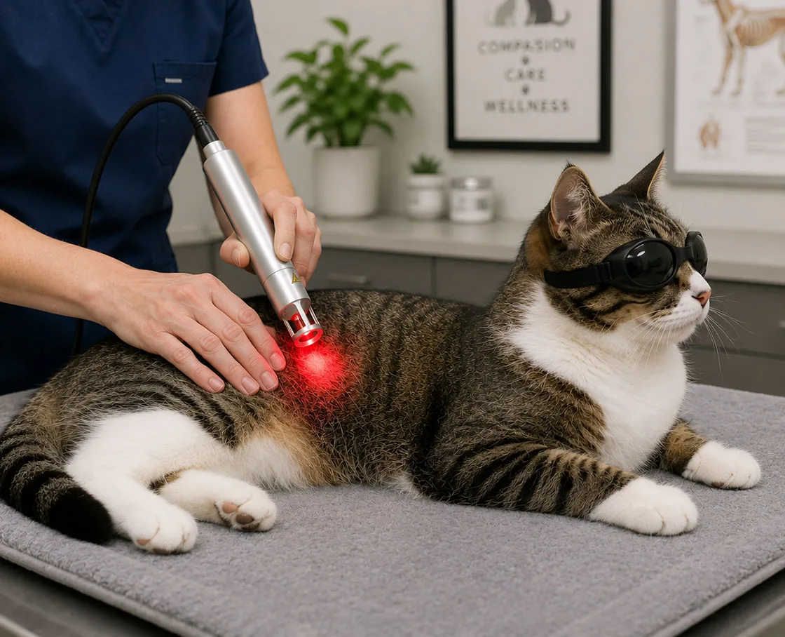 cat cold laser treatment