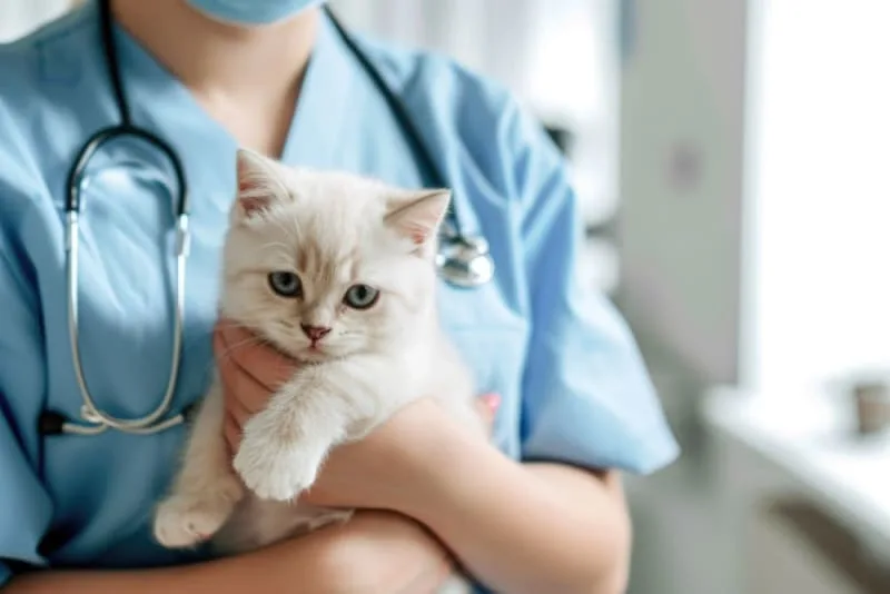 How often do you take a cat to the vet?