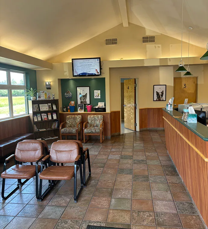 Mountain View Veterinary Hospital Vancouver Washington Lobby