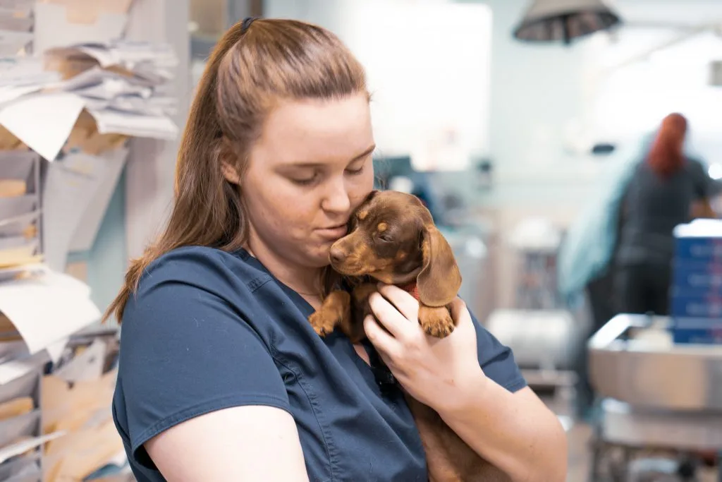 Kattie and her dog