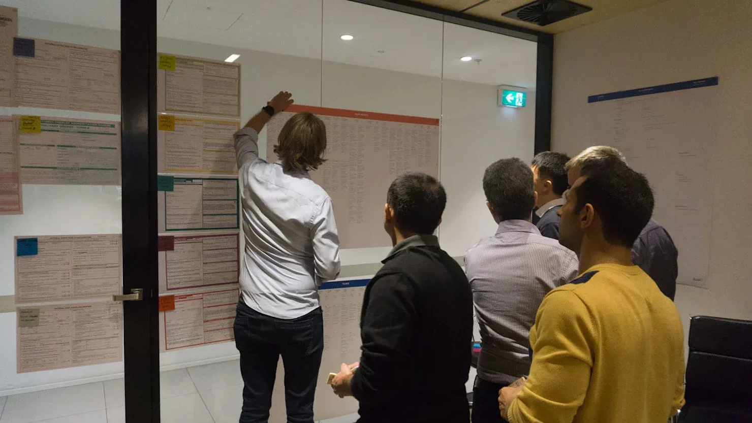 Dot voting everyone's favourite ideas and areas to investigate