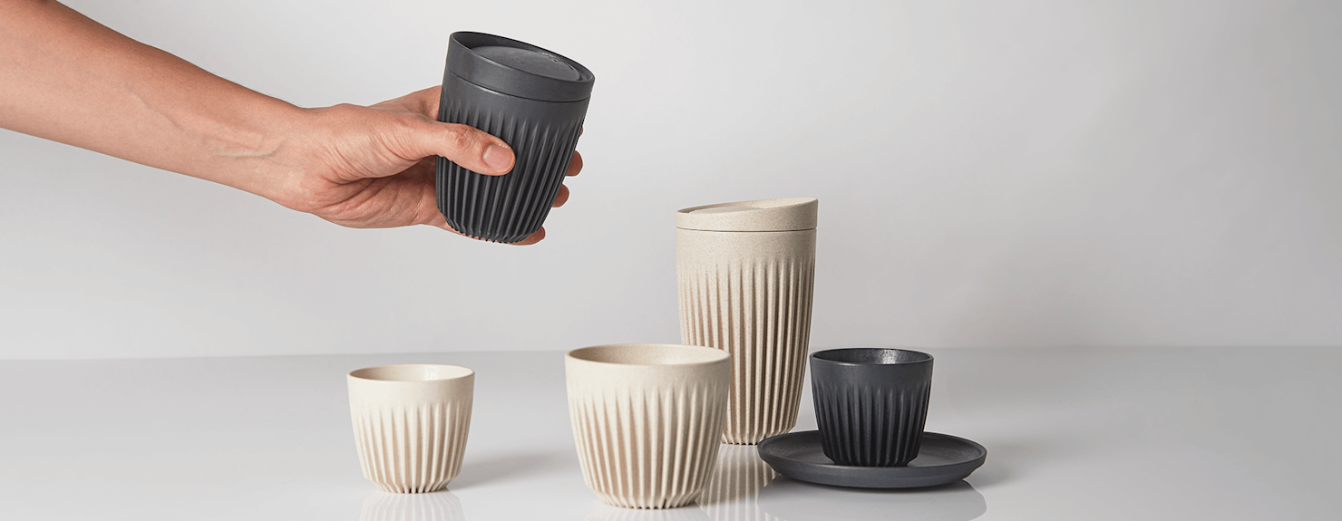 Picture of some huskee reusable cups