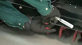 How to replace a snowblower shave plate