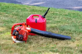 End of summer leaf blower tune-up