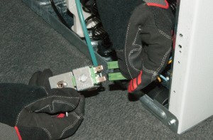 PHOTO: Unplug the valve wires.